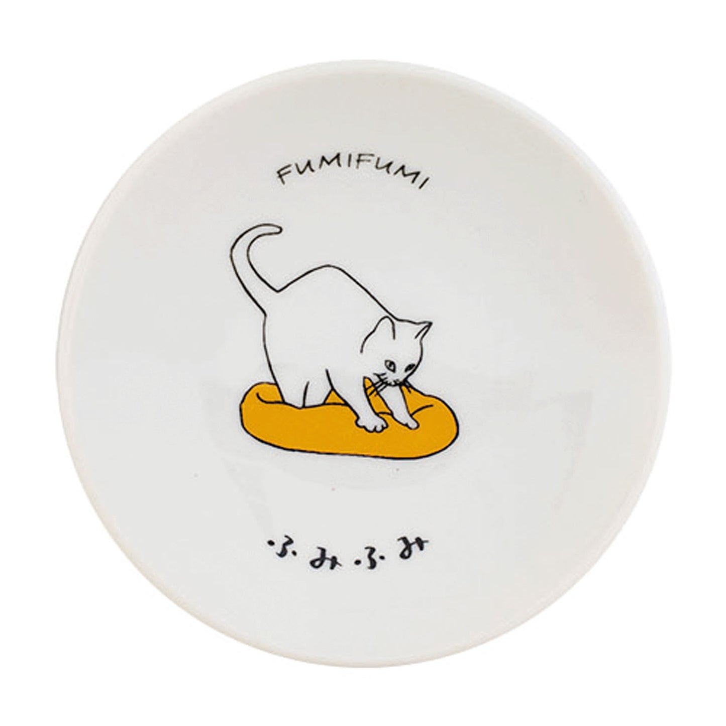 猫との生活日常豆皿
