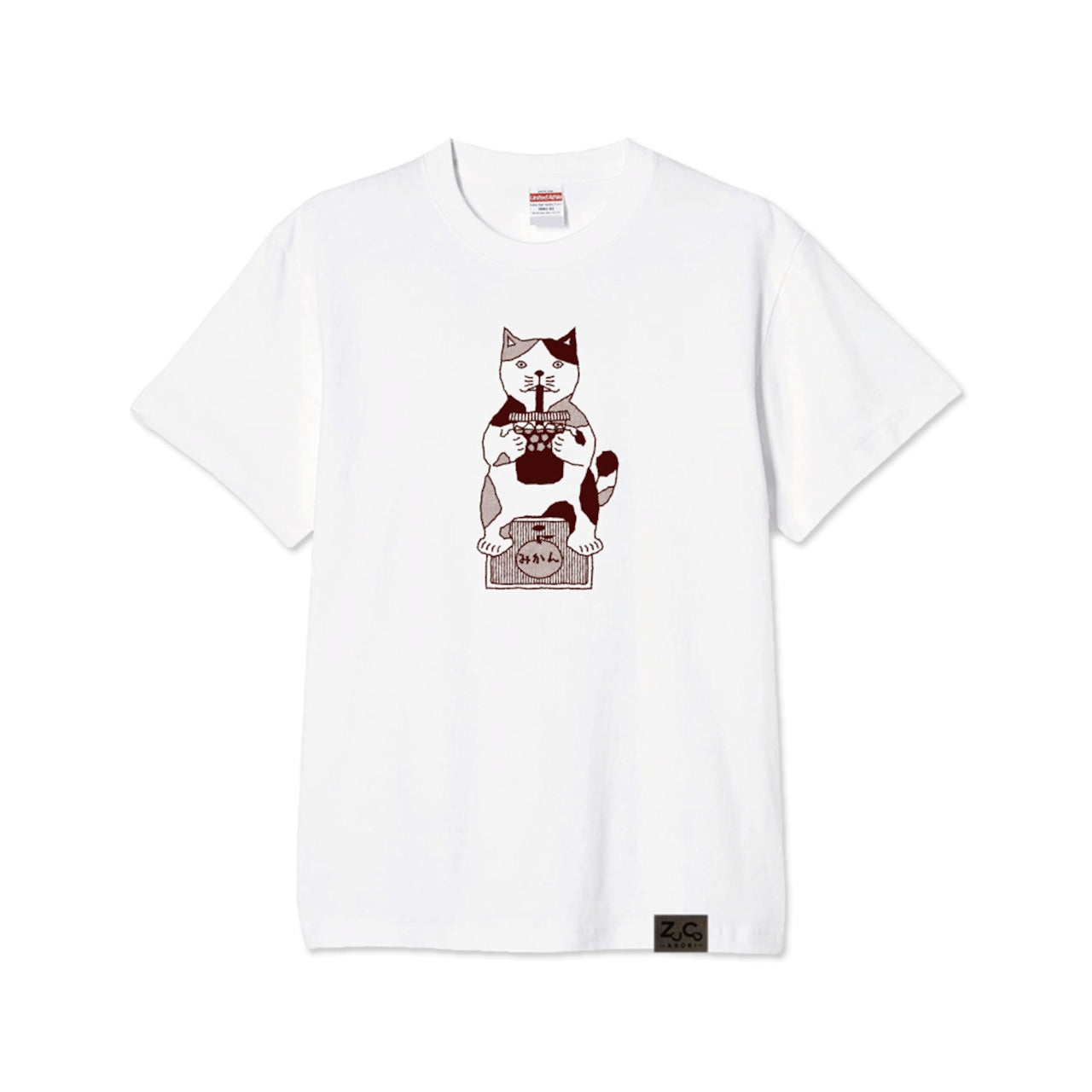 ZUCO ASOBI ネコおっさんのTシャツ