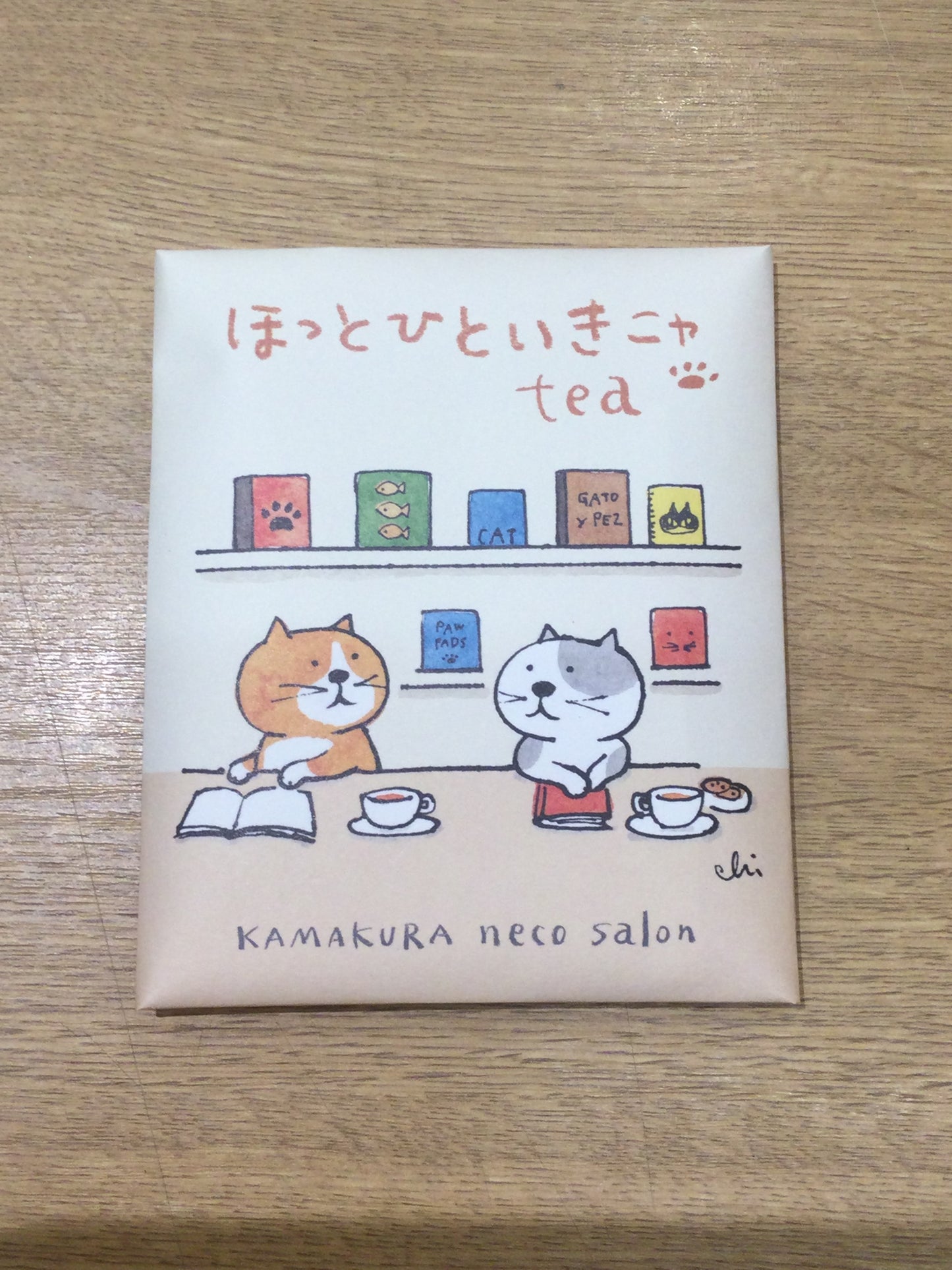 鎌倉ねこサロンオリジナルアールグレイティー（カミムラアキコパッケージ）