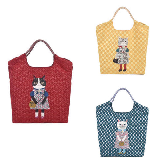 パーラーすずらん堂 シェニールジャガード パラコードバッグ