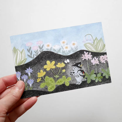 絵本の中のねこポストカード【全11種】