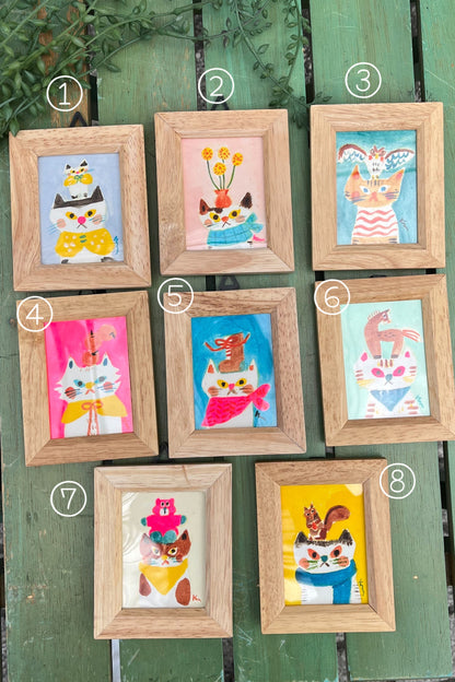 ★楓真知子★ミニ原画【全8種】