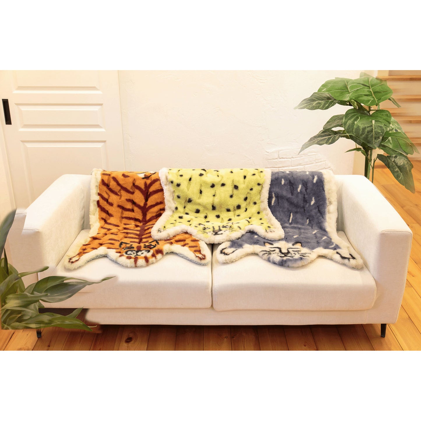 モモンガ ダイカットブランケット