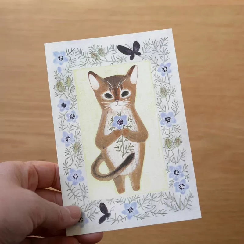 絵本の中のねこポストカード【全11種】