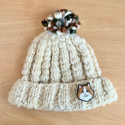 ★Kitty by maltamarie 刺繍ブローチ【全10種】