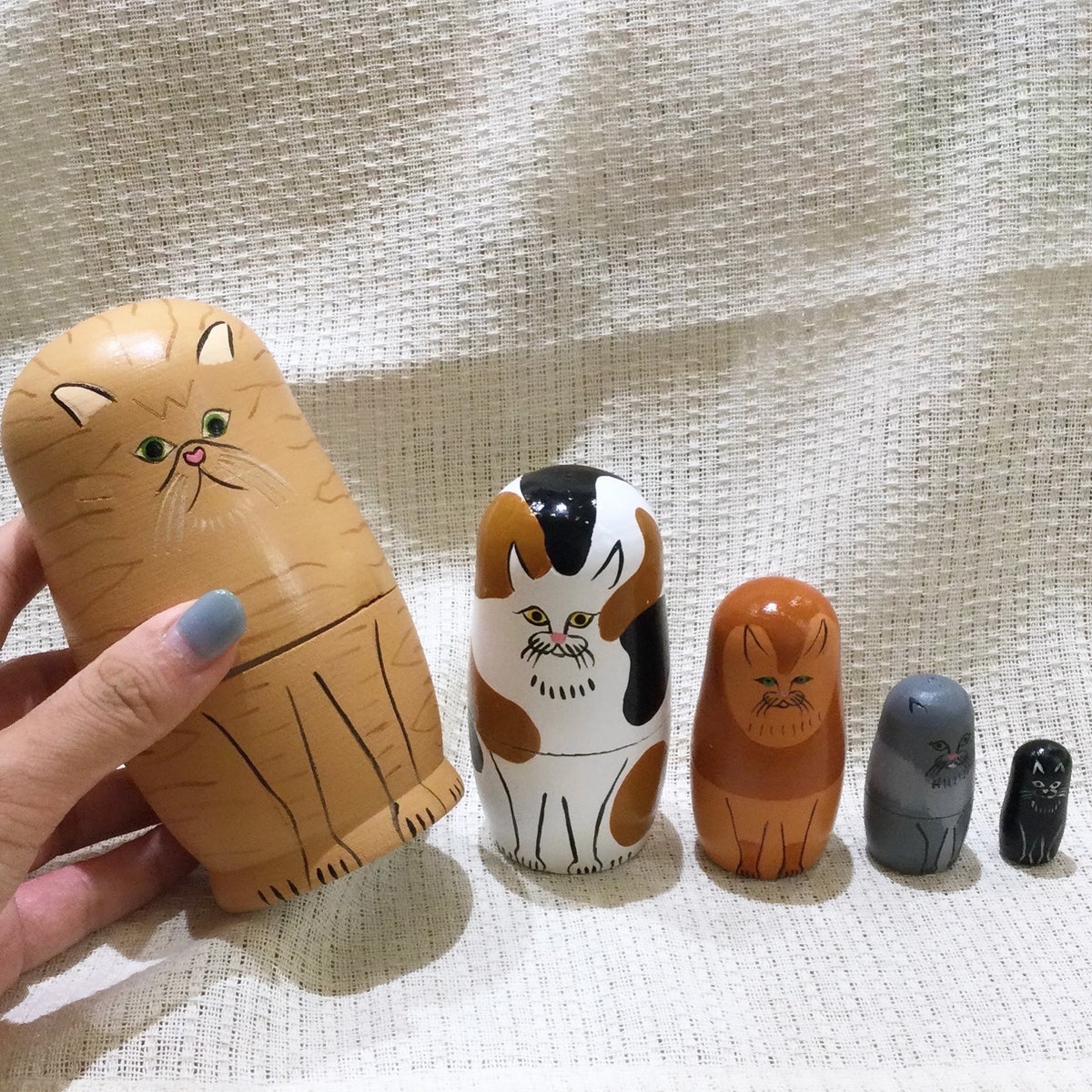 マトリョーシカ 猫 【ねこのお正月・ねこのクリスマス・ナインマーケ・ねこLOVER】