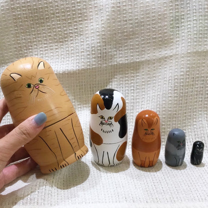 マトリョーシカ 猫 【ねこのお正月・ねこのクリスマス・ナインマーケ・ねこLOVER】