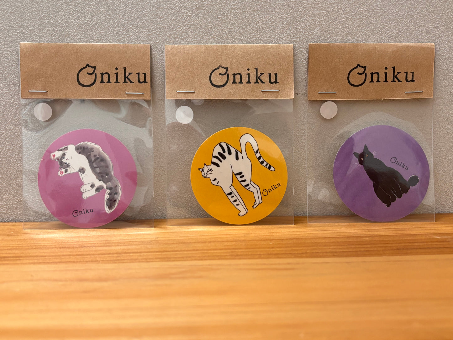 ★oniku ★ ステッカーC 【全3種】