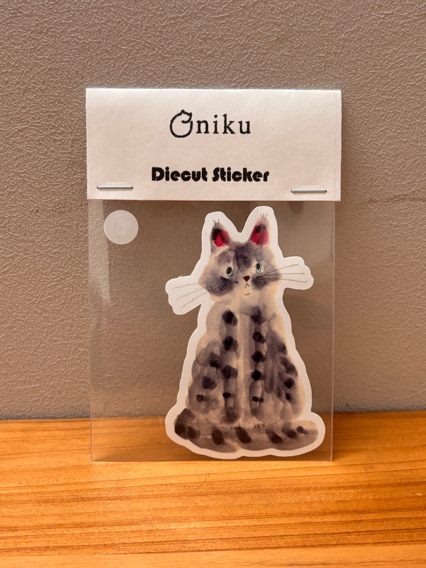 ★oniku ★ ダイカットステッカーB 【全5種】