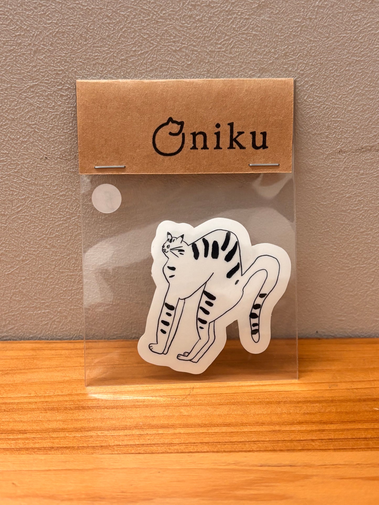 ★oniku ★ ダイカットステッカーB 【全5種】