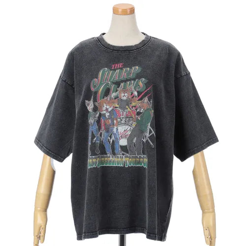 CORISCO Animal Village ネコバンドTシャツ