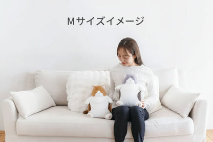 【新種登場！】ねこ肯定感抱き枕 ノルウェージャンのアンチョビ