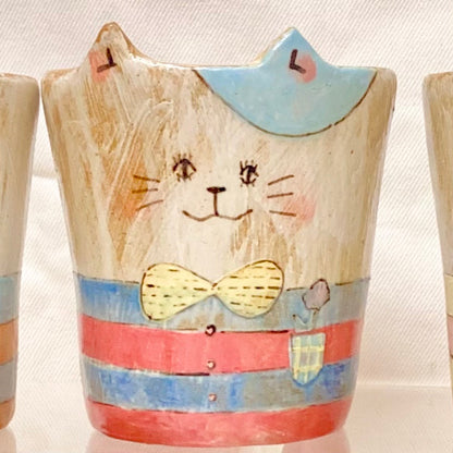 the cozy nook ねこの縦長フリーカップ