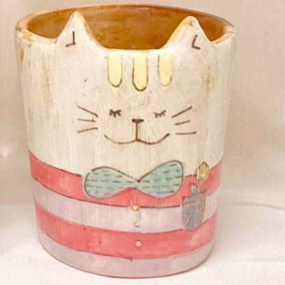 the cozy nook ねこの縦長フリーカップ