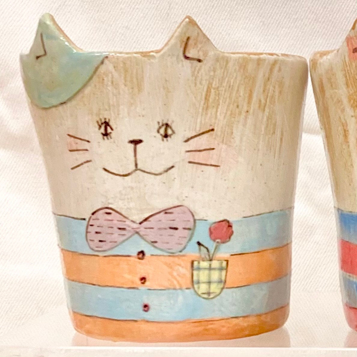 the cozy nook ねこの縦長フリーカップ