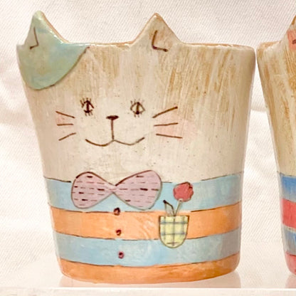 the cozy nook ねこの縦長フリーカップ