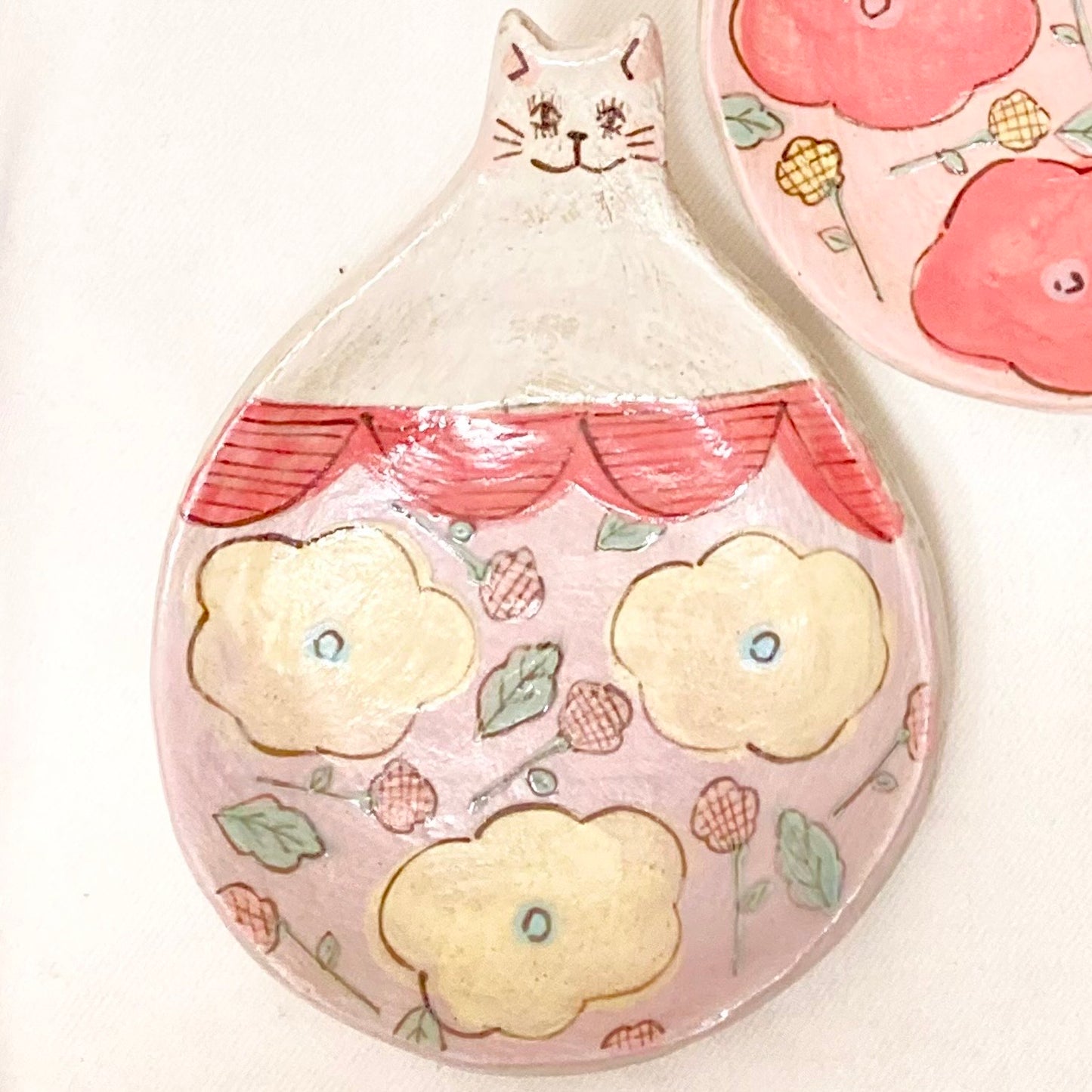 the cozy nook ねこの小皿