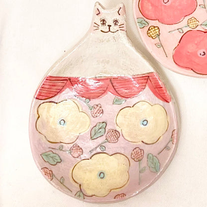 the cozy nook ねこの小皿