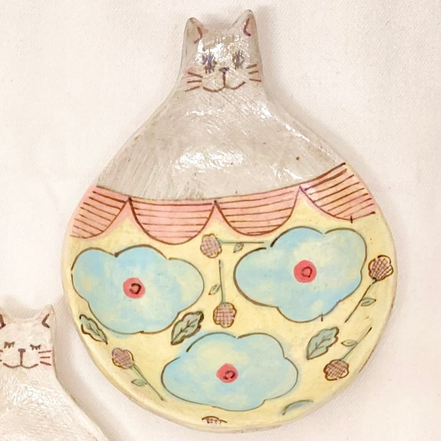 the cozy nook ねこの小皿