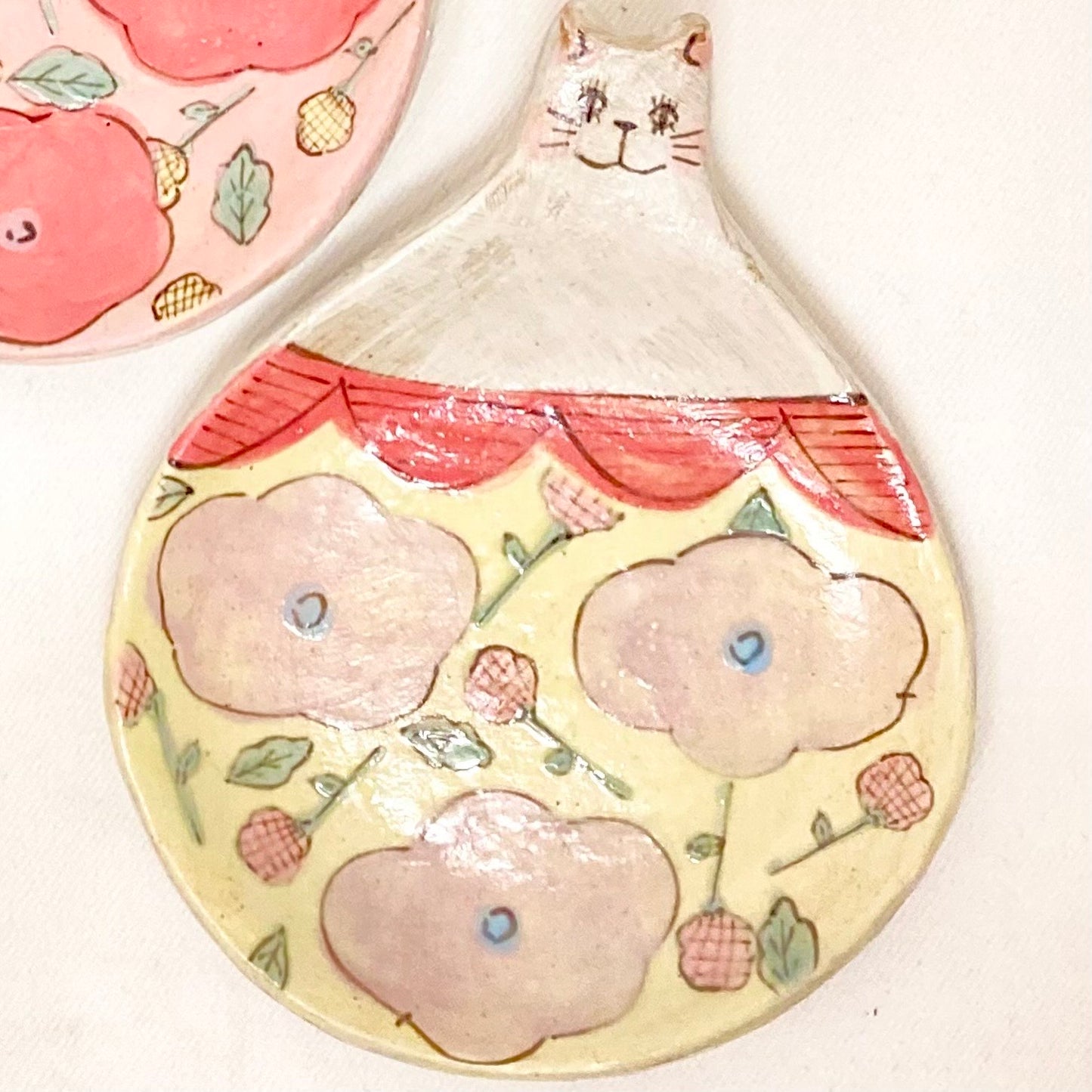 the cozy nook ねこの小皿