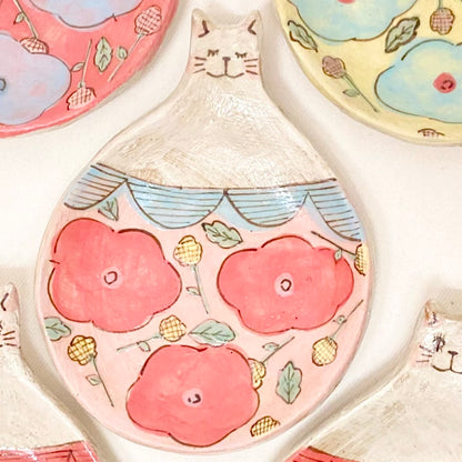 the cozy nook ねこの小皿