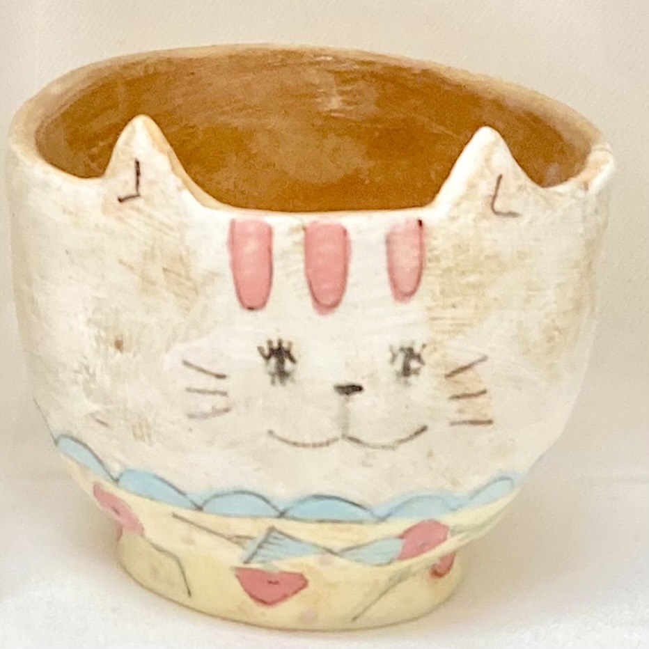 the cozy nook ねこの丸底フリーカップ