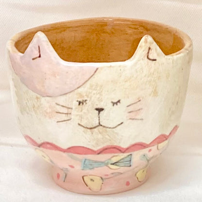 the cozy nook ねこの丸底フリーカップ