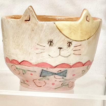 the cozy nook ねこの丸底フリーカップ