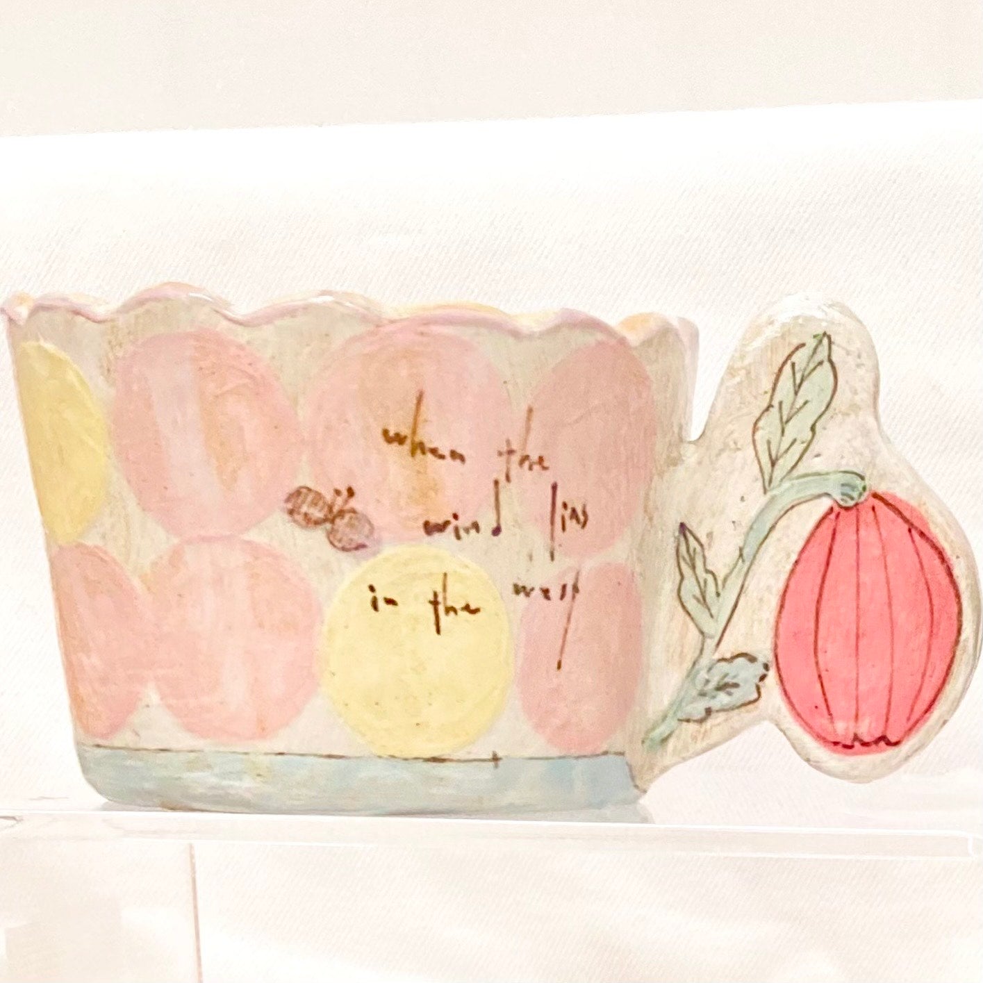 the cozy nook 水玉柄のマグカップ