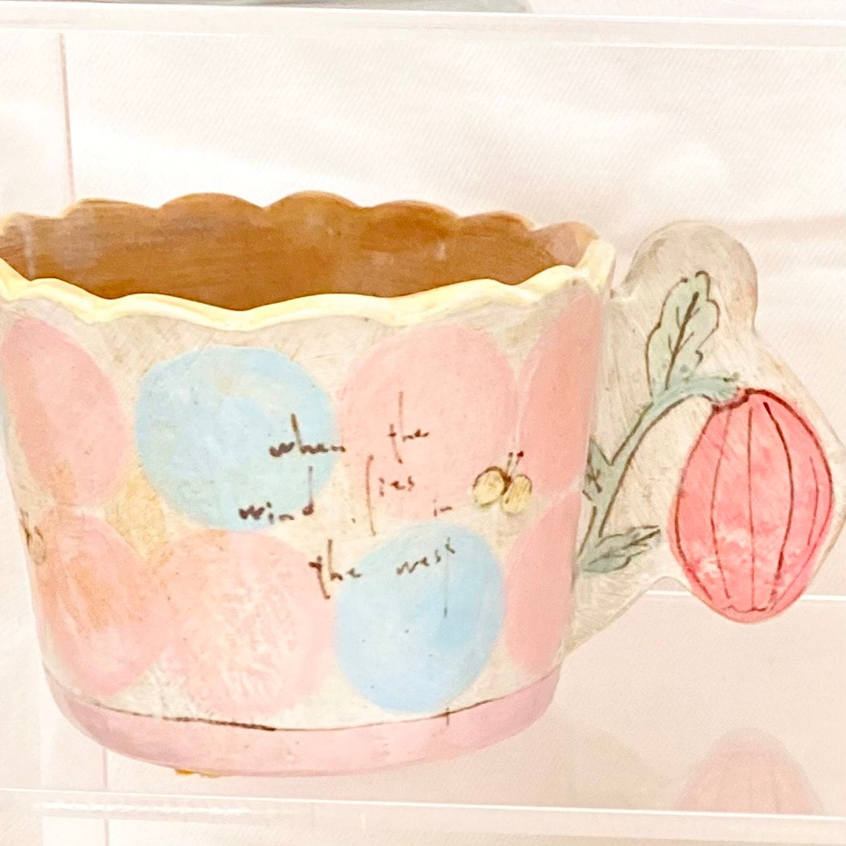 the cozy nook 水玉柄のマグカップ