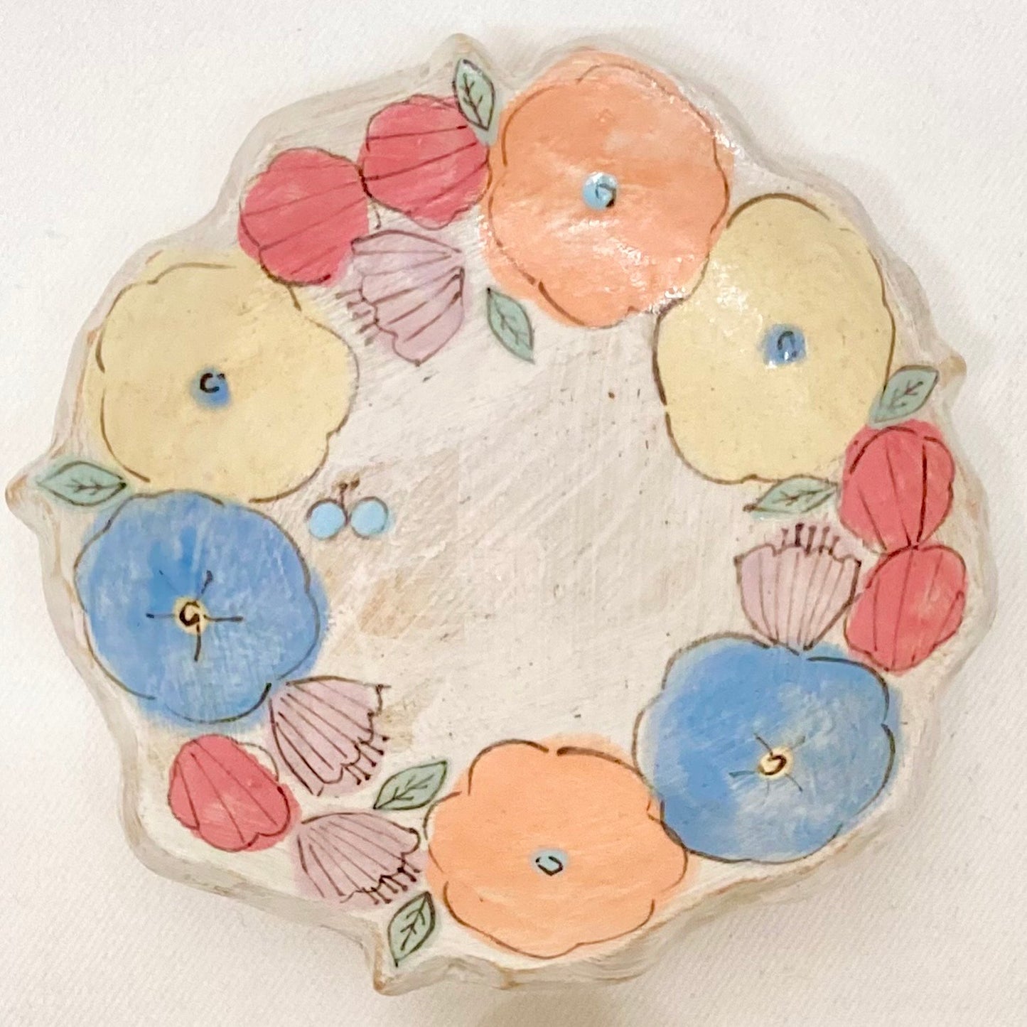 the cozy nook 花輪の小皿