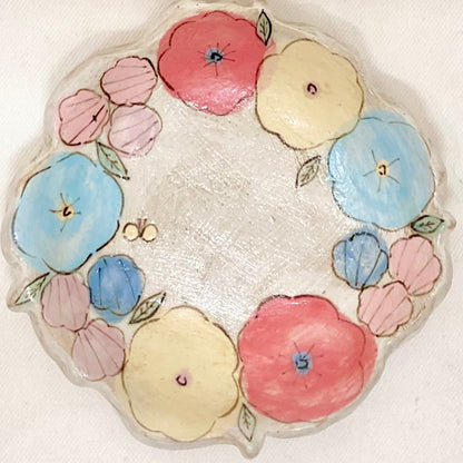 the cozy nook 花輪の小皿