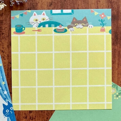 【れんこん社】  memo paper（おひるね・よふかし・おやつ・かくれんぼ）  (国分寺店)