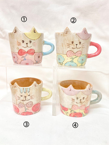 the cozy nook ねこのミニマグカップ