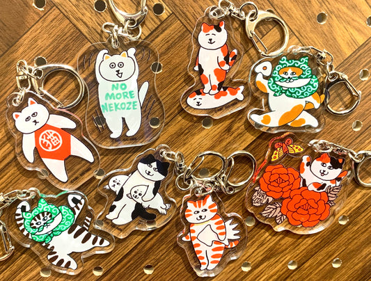 ☆すぎはらゆり☆アクリルキーホルダー【全８種】（国分寺店）