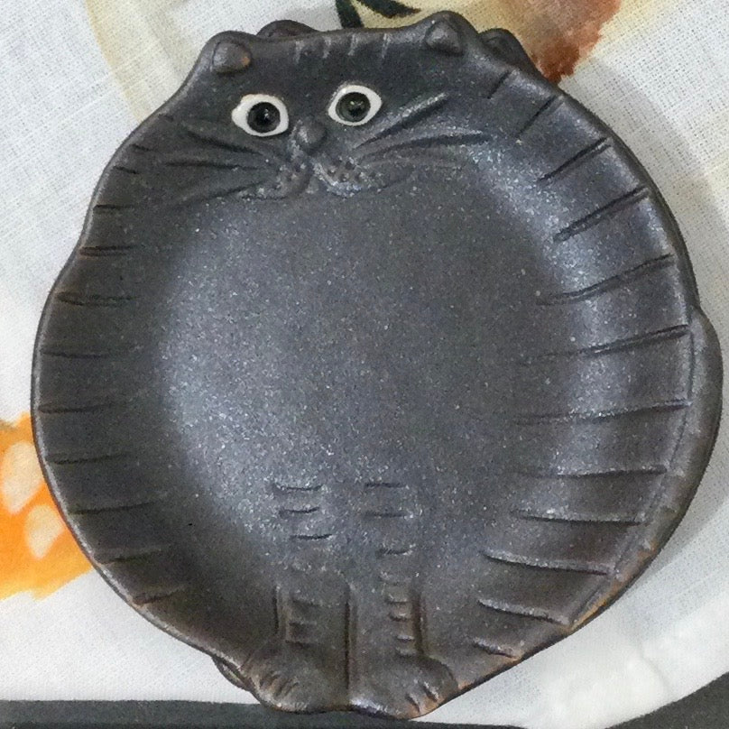 ねこのうつわ 豆皿10cm