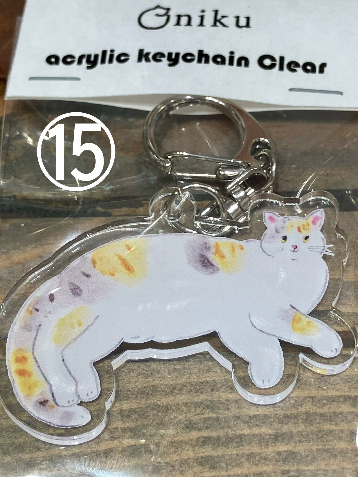 ★oniku ★ アクリルキーホルダーA 〈クリア〉【全26種】