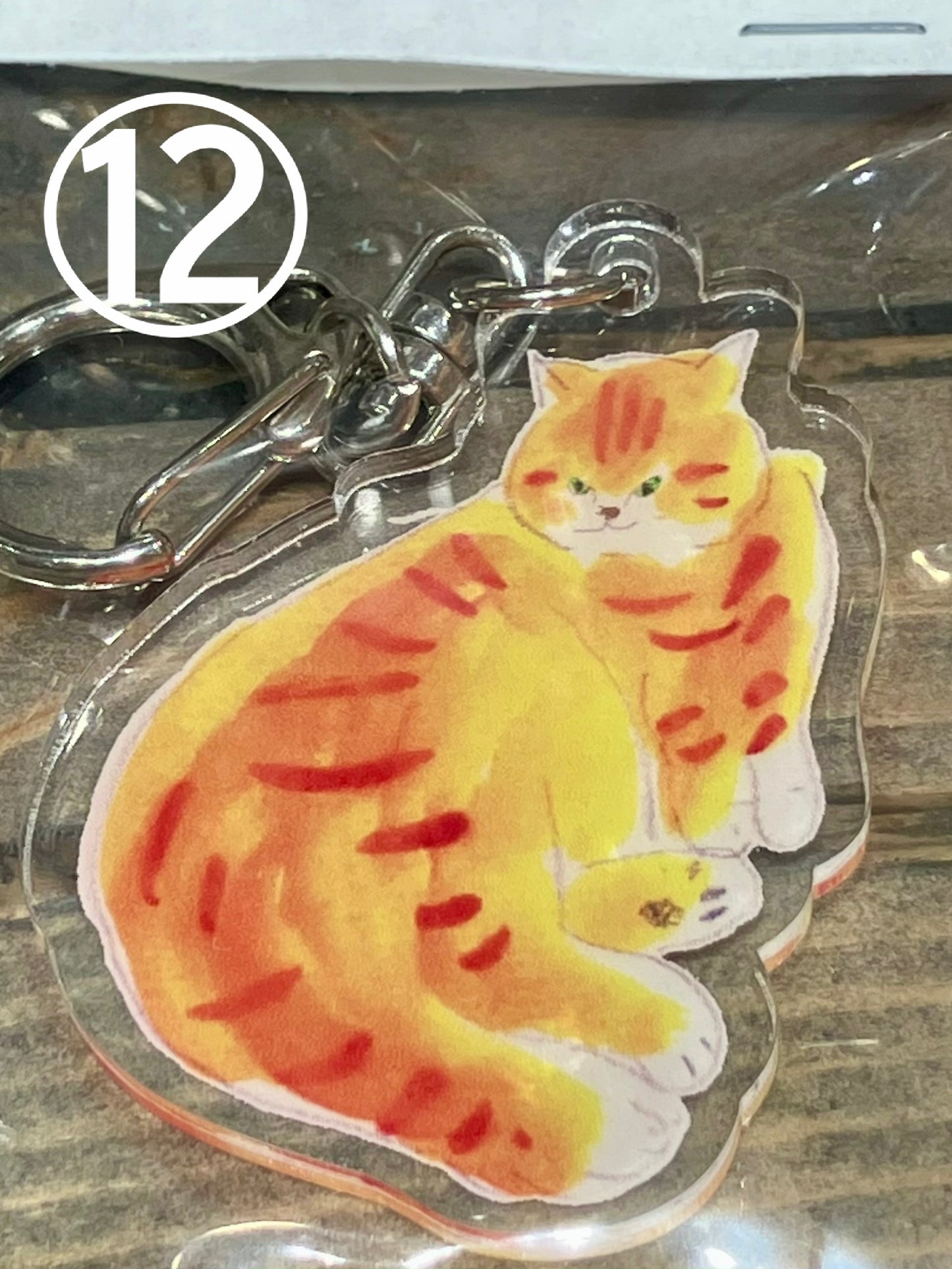 ★oniku ★ アクリルキーホルダーA 〈クリア〉【全26種】