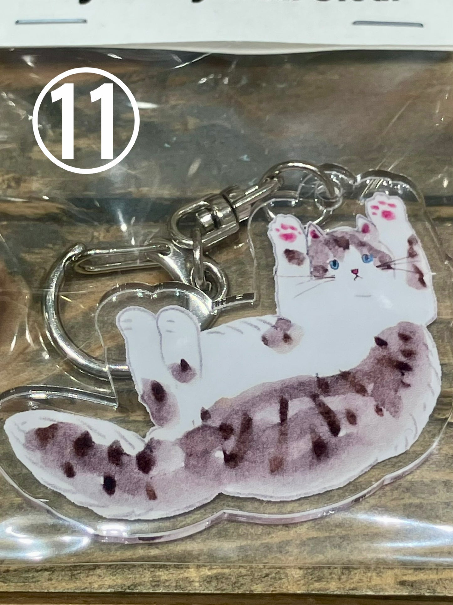 ★oniku ★ アクリルキーホルダーA 〈クリア〉【全26種】