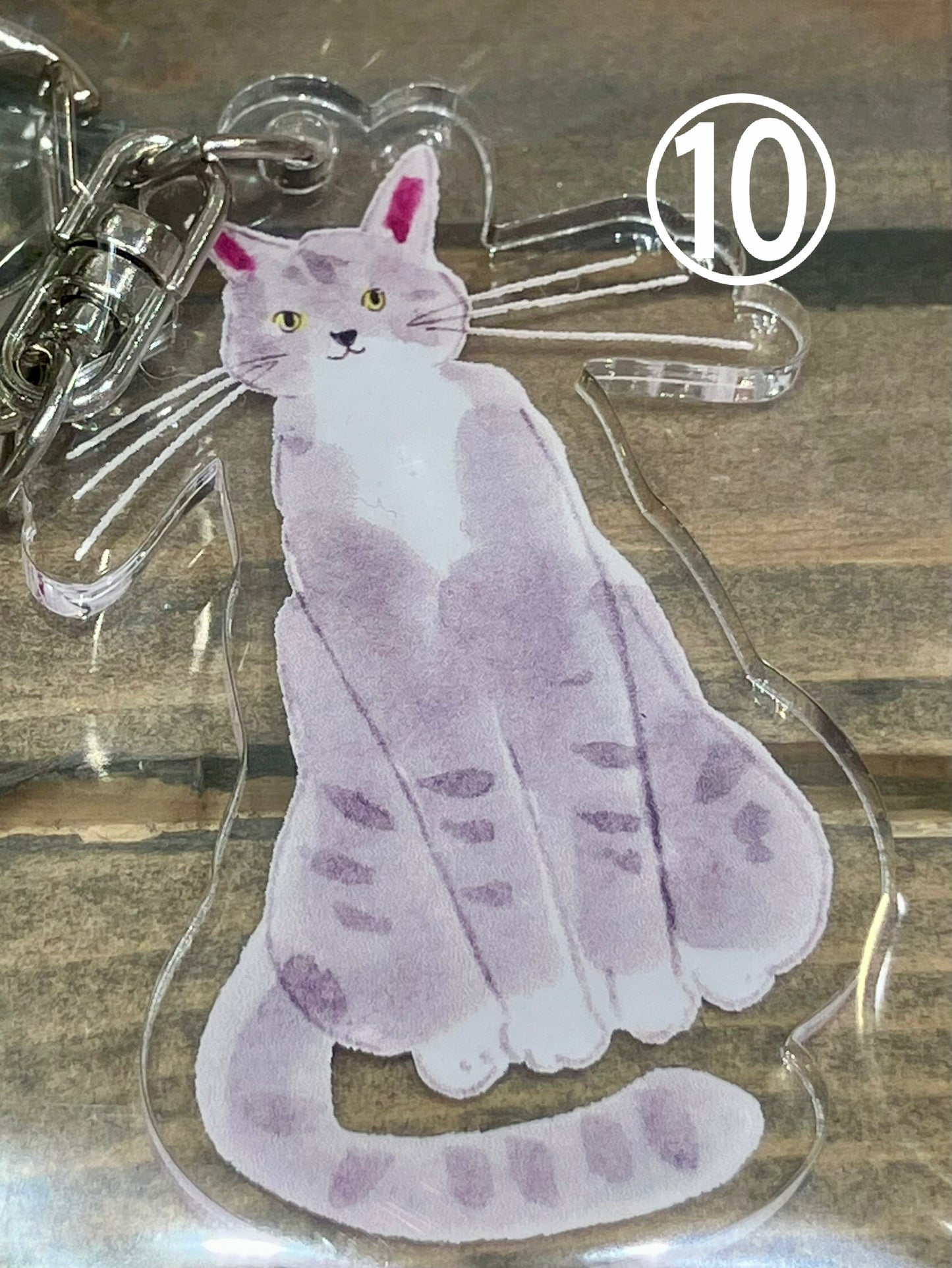 ★oniku ★ アクリルキーホルダーA 〈クリア〉【全26種】