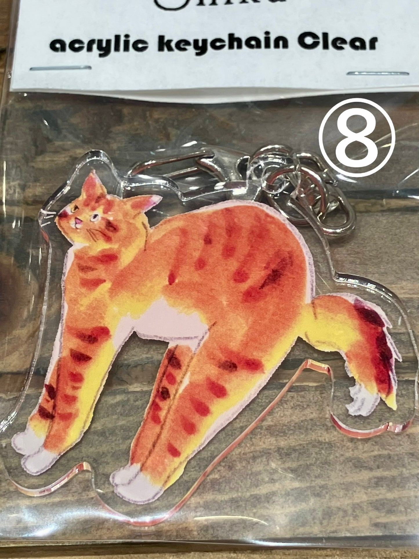 ★oniku ★ アクリルキーホルダーA 〈クリア〉【全26種】