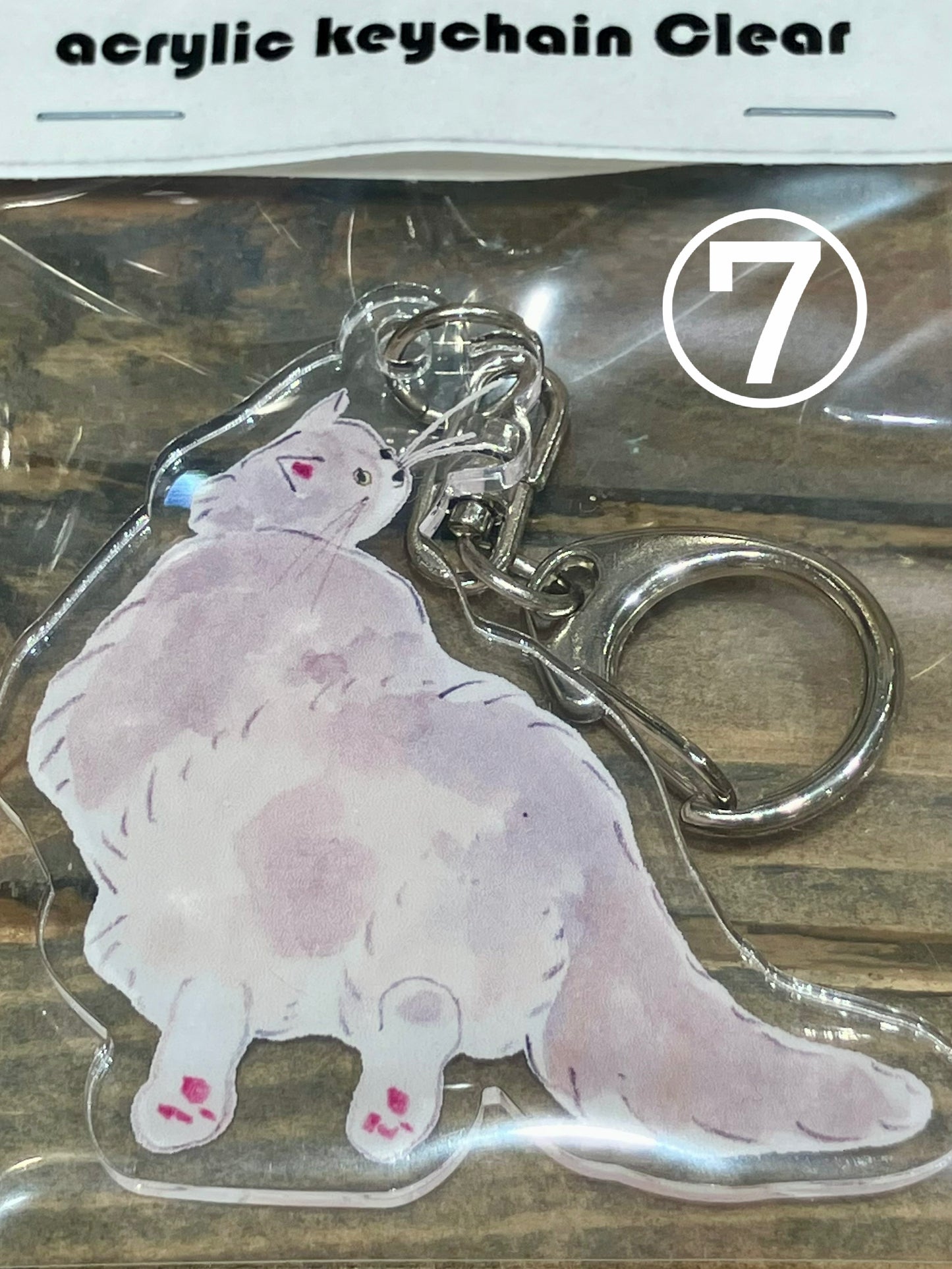 ★oniku ★ アクリルキーホルダーA 〈クリア〉【全26種】