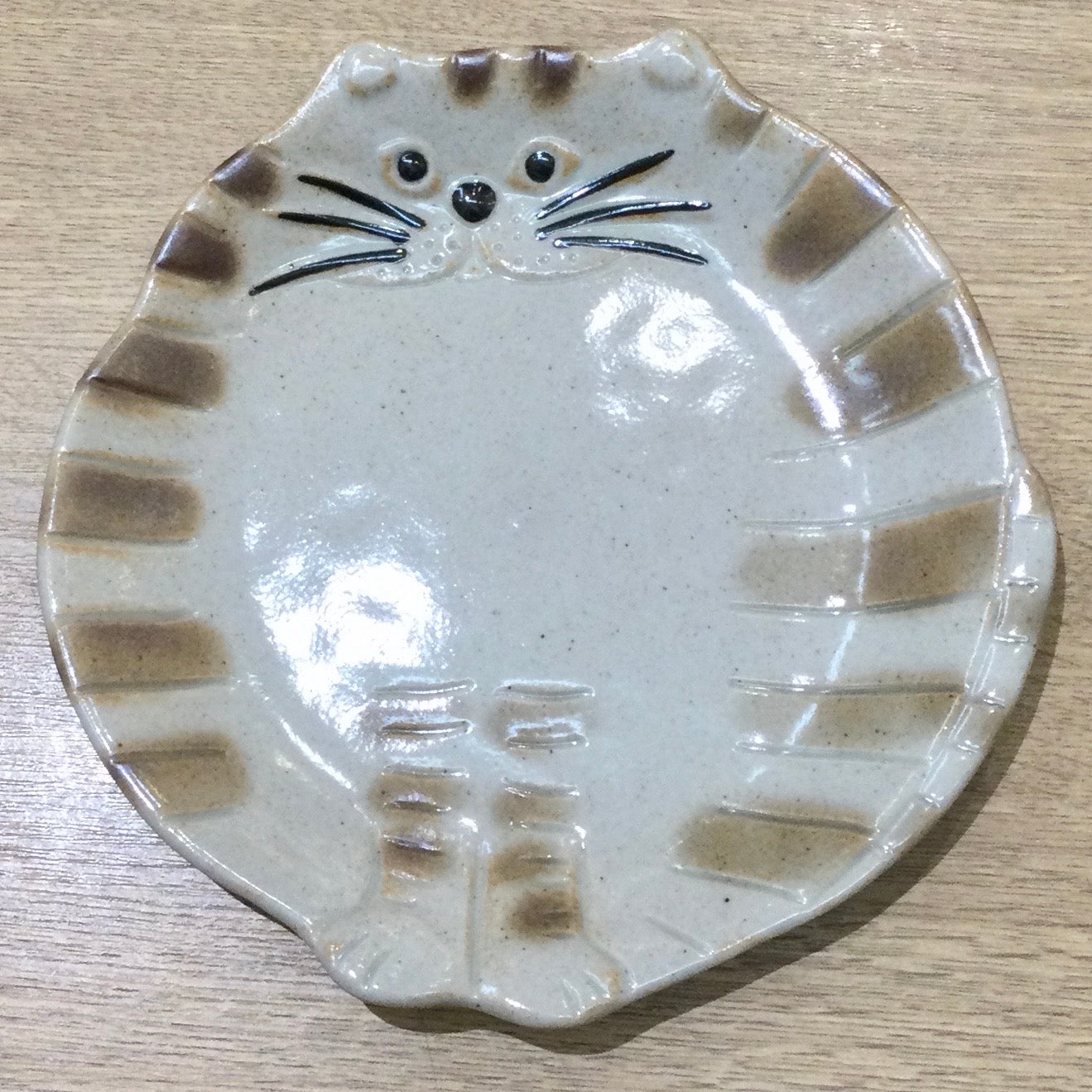 ねこのうつわ 中皿17㎝