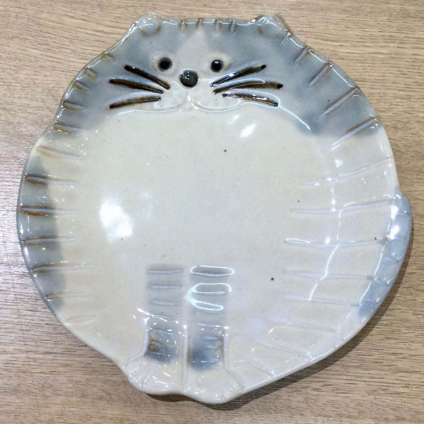 ねこのうつわ 中皿17㎝