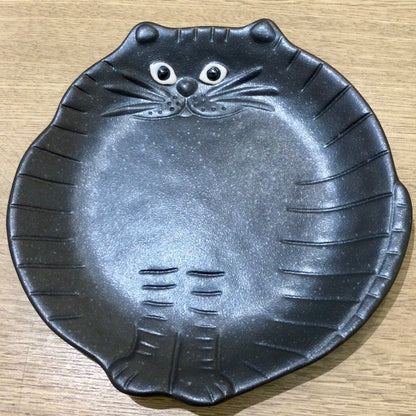 ねこのうつわ 中皿17㎝