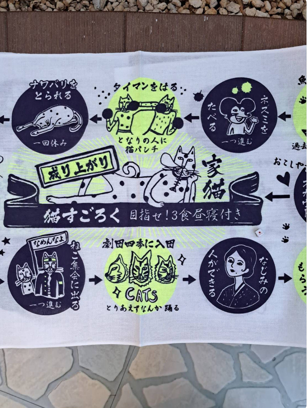 うみねこ社  手ぬぐい