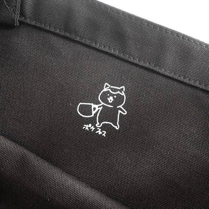 ポケファス  トートバッグL  泥棒猫