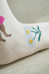 ナタリーレテ　ソックス daisy cat