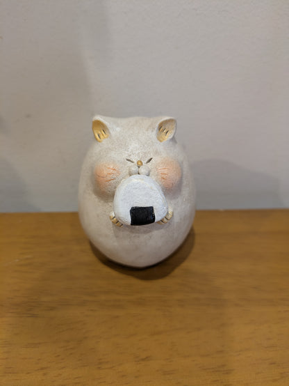 にゃん家の団欒　おにぎり猫（大）