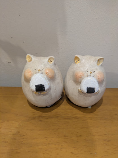 にゃん家の団欒　おにぎり猫（大）